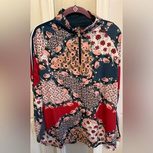 Kastel Denmark Riding Top In A Floral Pattern